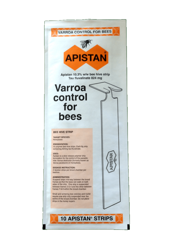 Apistan Varroa Control - By VITA - Pack of 10 Strips - Exp. March 2025